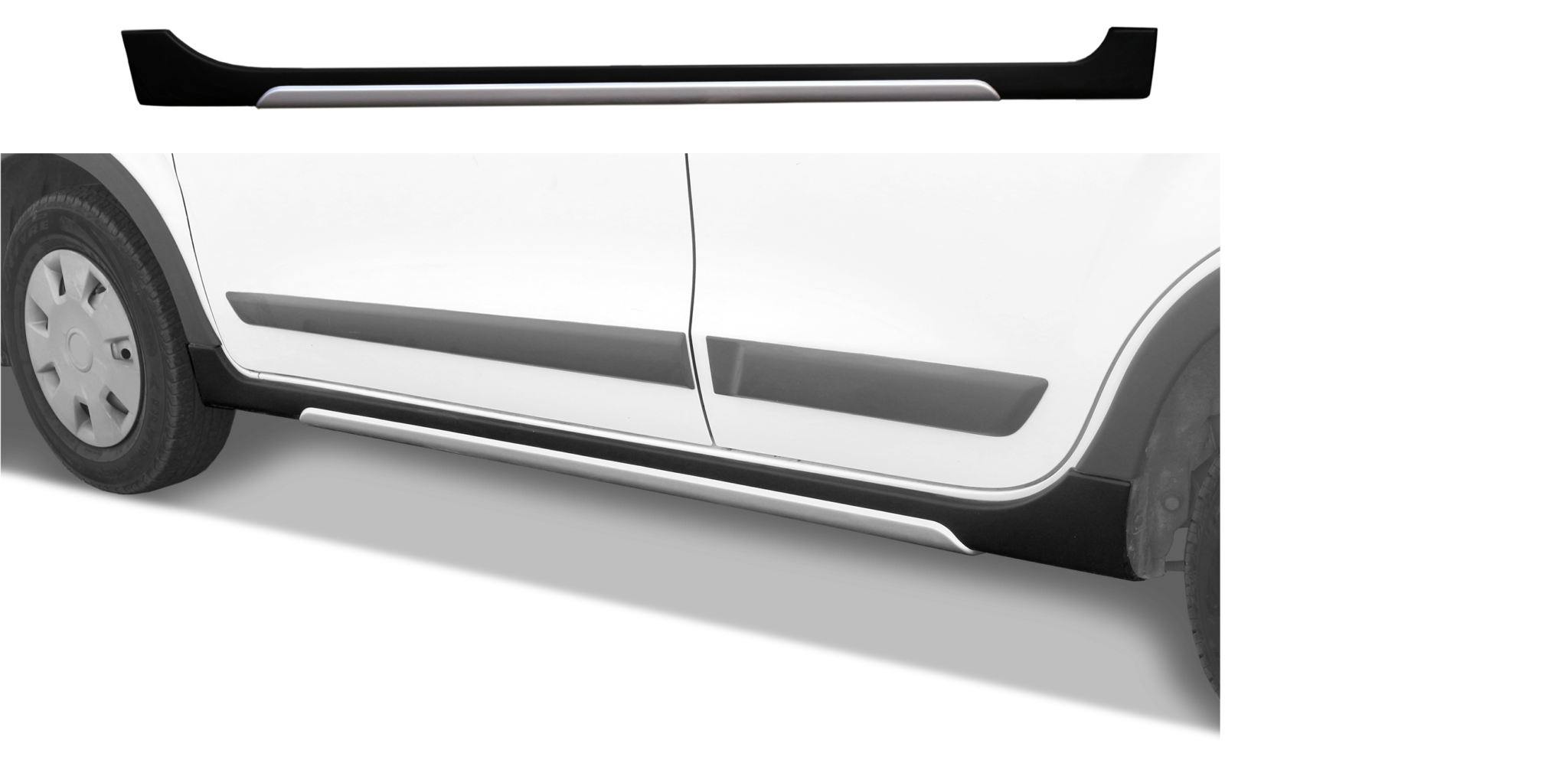 M-TEK Side Skirt for Wagon R | body skirt, sill cover